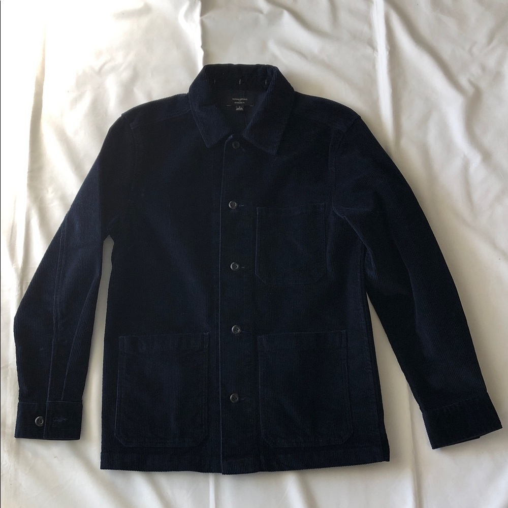 NWT: Banana Republic Dark Blue Shirt Jacket